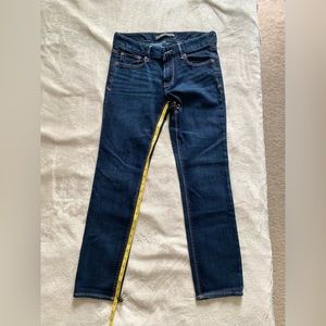 Express low rise jeans
